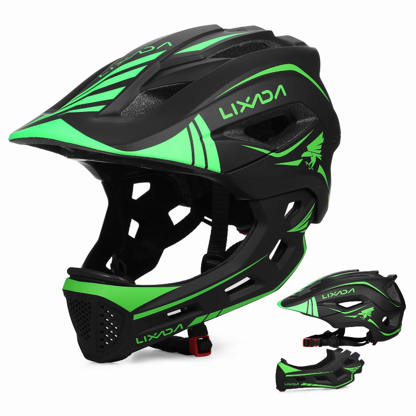 Discount code for 50% discount Lixada Kids Detachable Full Face Helmet 39 77 Inclusive of VAT at TOMTOP Technology Co Ltd