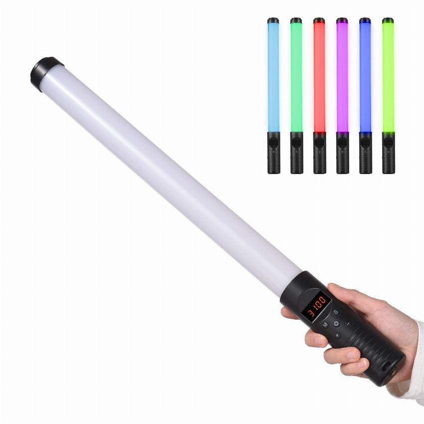 Discount code for 51% discount 6W RGB Handheld Photography Lamp Portable 16 99 Inclusive of VAT at TOMTOP Technology Co Ltd