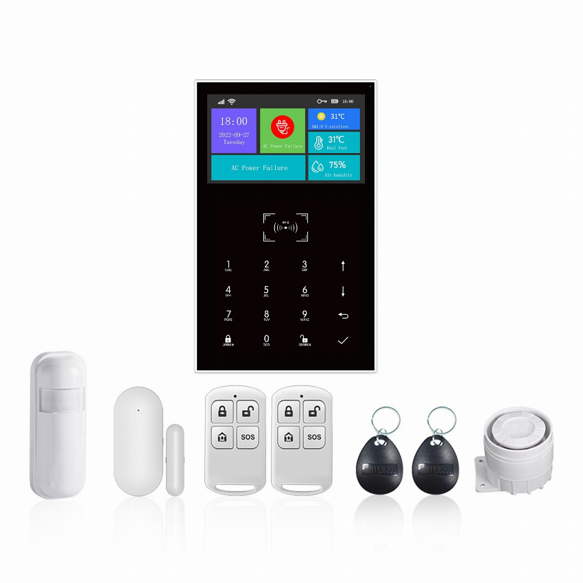 Discount code for 51% discount All Touch B Screen Wireless WIFI GSM RFID Card Burglar Alarm System 49 99 Inclusive of VAT at TOMTOP Technology Co Ltd