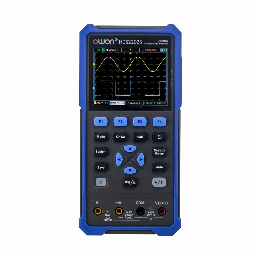 Discount code for 51% discount OWON HDS2202S 3 in 1 Handheld Digital Oscilloscope 229 99 Inclusive of VAT at TOMTOP Technology Co Ltd