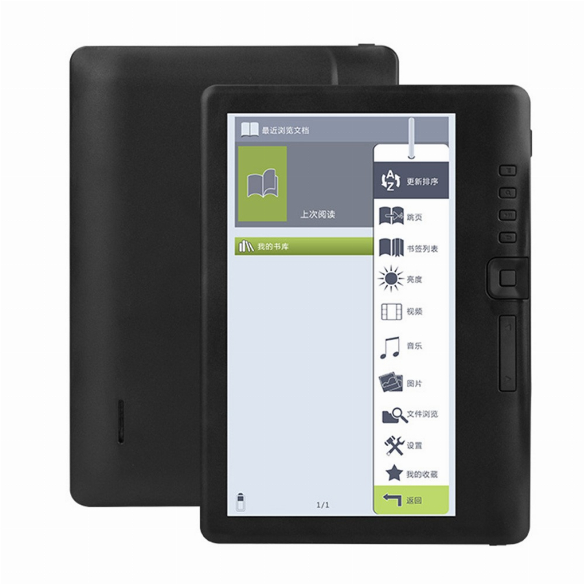 Discount code for 49% discount Portable E-book Reader 7 inch Multifunctional E-reader 8GB Memory 54 99 Inclusive of VAT at TOMTOP Technology Co Ltd