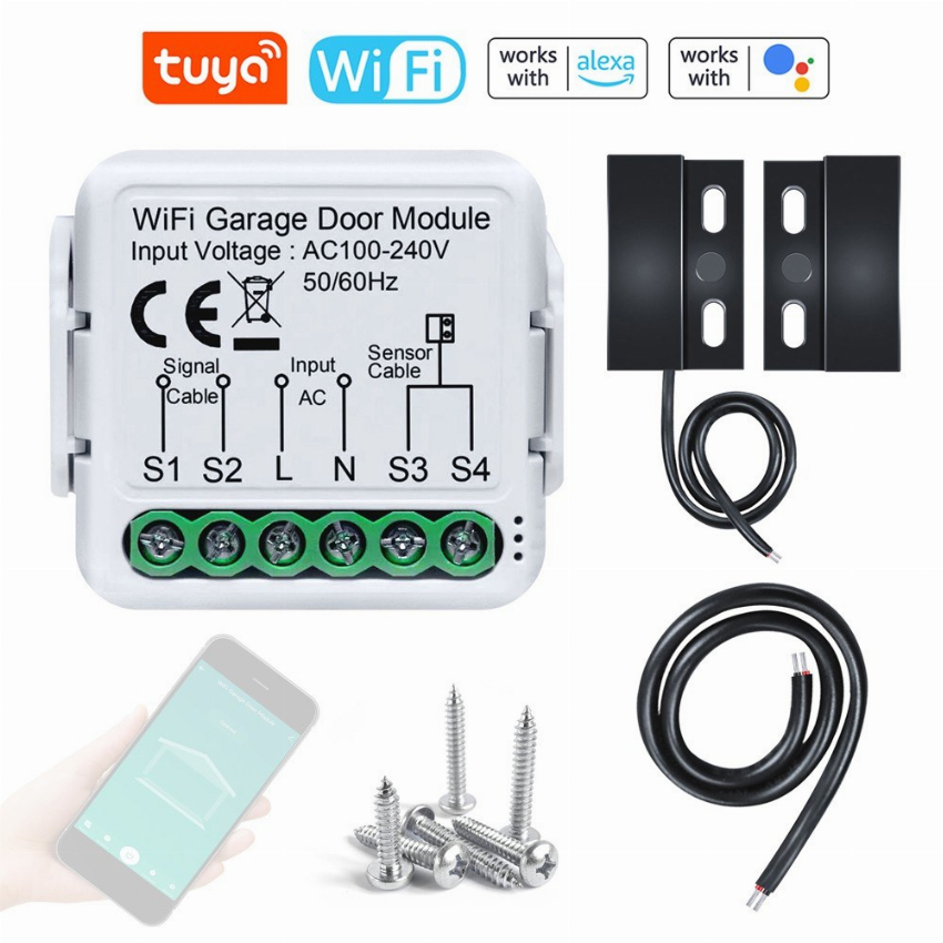 Discount code for 51% discount Tuya WiFi Garage Door Opener Controller 12 49 Inclusive of VAT at TOMTOP Technology Co Ltd