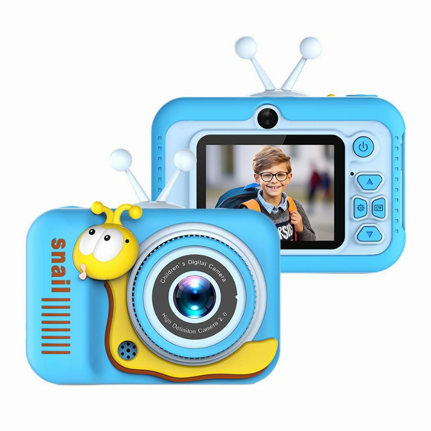 Discount code for 52% discount 720P Cute Cartoon Kids Camera 18 99 Inclusive of VAT at TOMTOP Technology Co Ltd