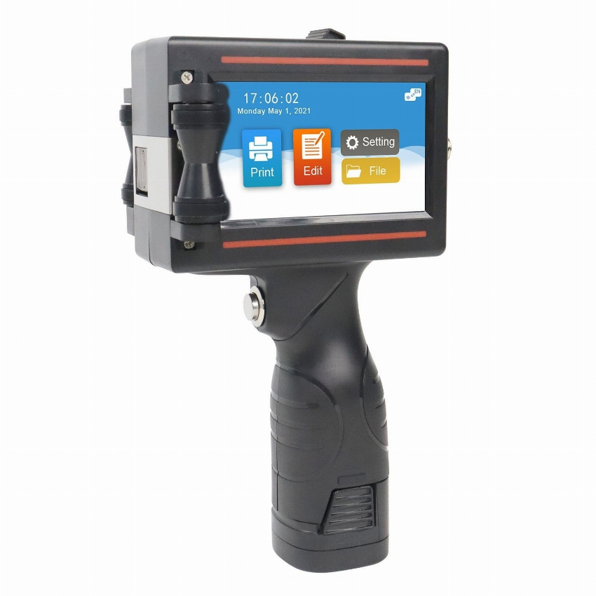 Discount code for 52% discount Handheld Portable Inkjet Printer 4 3 Inch LED Touchscreen 145 99 Inclusive of VAT at TOMTOP Technology Co Ltd