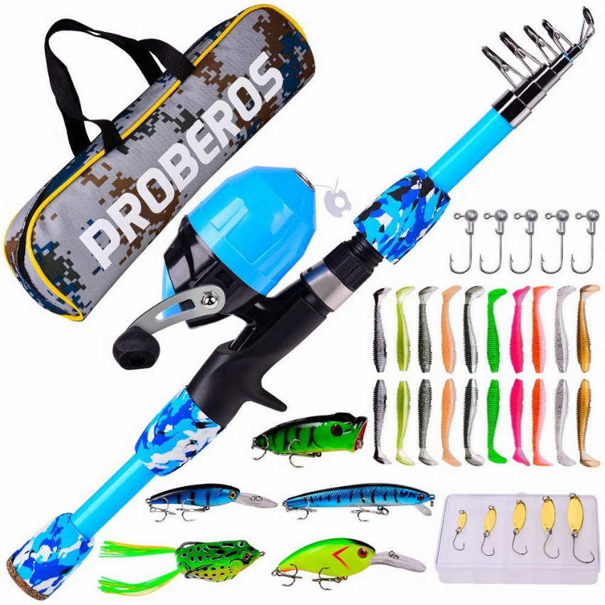 Discount code for 52% discount PROBEROS Offshore Angling Gear Suit Retractable Fishing Rod 33 99 Inclusive of VAT at TOMTOP Technology Co Ltd