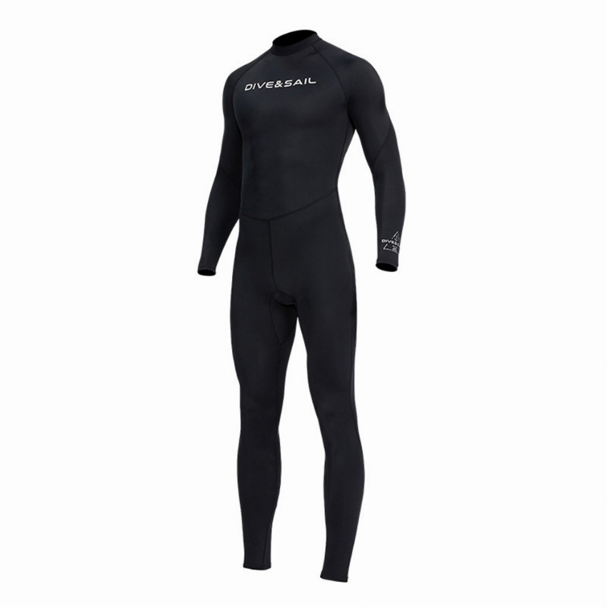 Discount code for 52% discount Men Wetsuit One Piece Diving Swimsuit with Back Zipper 29 99 Inclusive of VAT at TOMTOP Technology Co Ltd