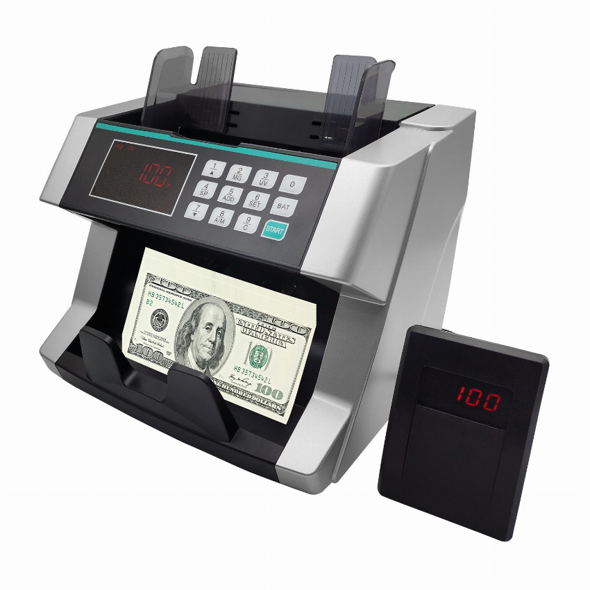 Discount code for 52% discount Money Counter with UV MG IR Counterfeit Bill Detection 142 99 Inclusive of VAT at TOMTOP Technology Co Ltd