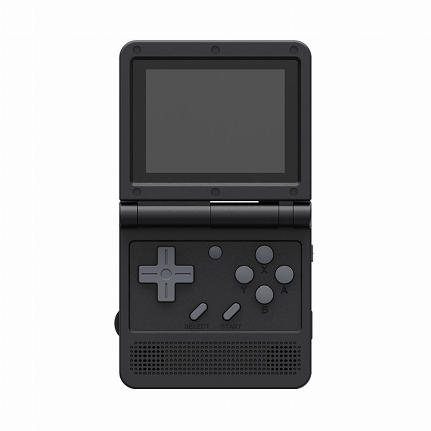 Discount code for 53% discount Powkiddy V90 Handheld Game 3 0-inch IPS High-clear Screen Open Source Mini Folding Flap Game Console 37 99 at TOMTOP Technology Co Ltd