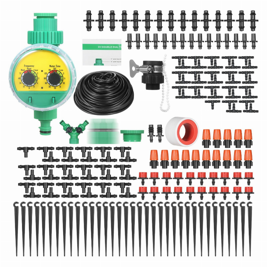 Discount code for 53% discount KKmoon Plant Watering Drip Irrigation Kit 32 99 Inclusive of VAT at TOMTOP Technology Co Ltd
