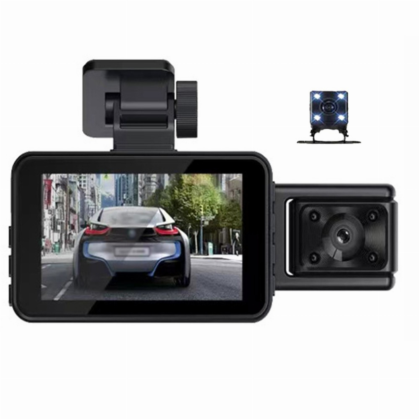 Discount code for 54% discount 3 Cameras Dash Cam 27 99 Inclusive of VAT at TOMTOP Technology Co Ltd