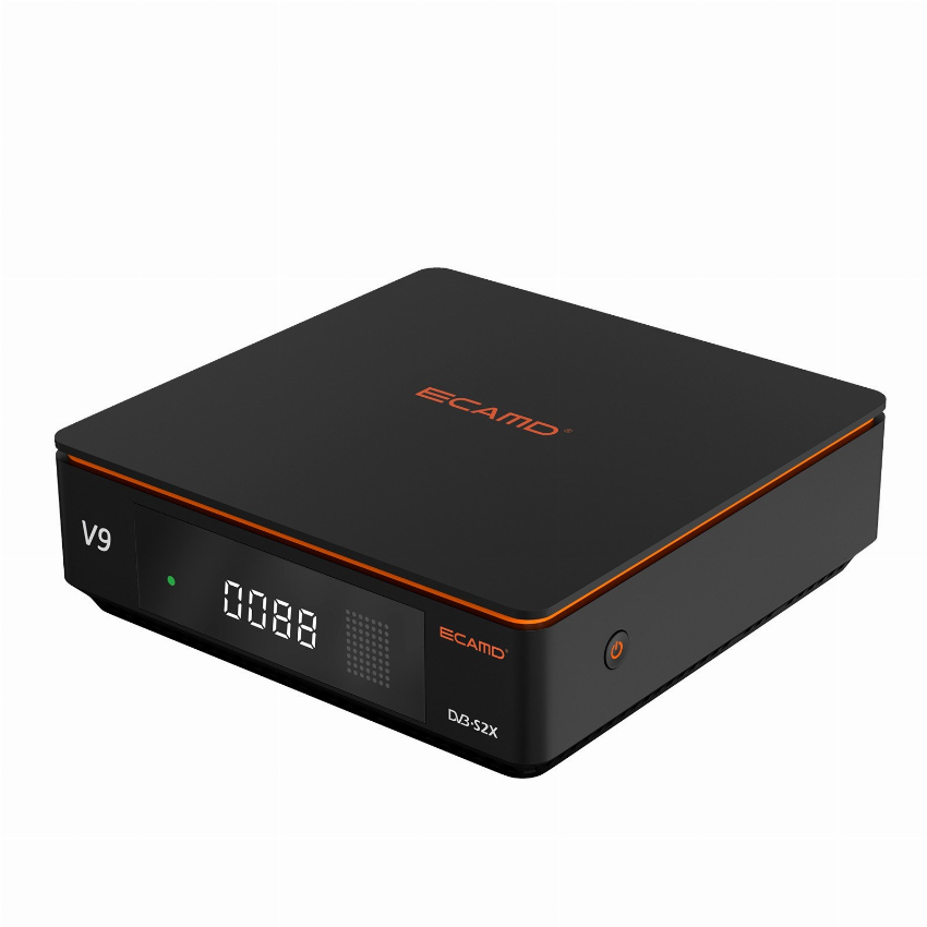 Discount code for 54% discount ECAMD V9 DVB-S2 Signal Receiver Set Top Box Receiver 46 99 Inclusive of VAT at TOMTOP Technology Co Ltd