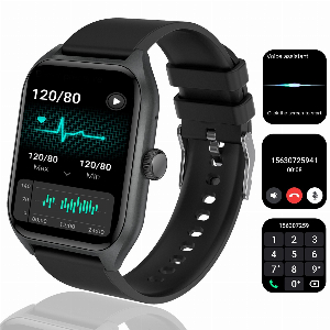 Discount code for 54% discount QX5 1 96inch 240x282px Full-screen Touch Smart Watch 19 99 Inclusive of VAT at TOMTOP Technology Co Ltd