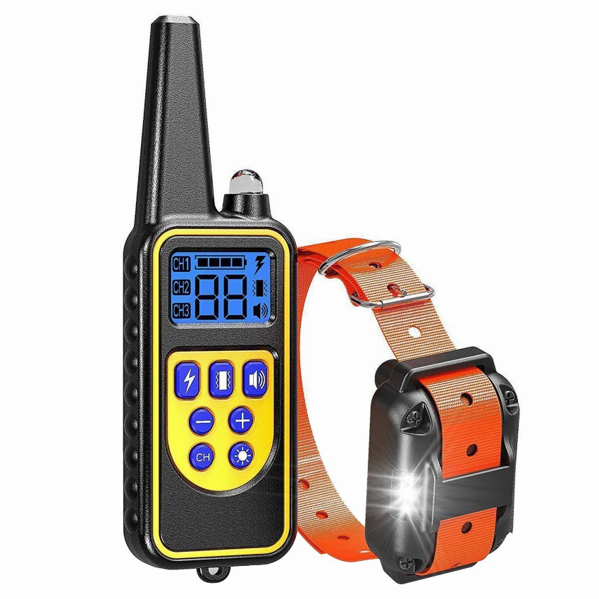 Discount code for 54% discount IP67 Waterproof Rechargeable Dog Training Collar 24 99 Inclusive of VAT at TOMTOP Technology Co Ltd