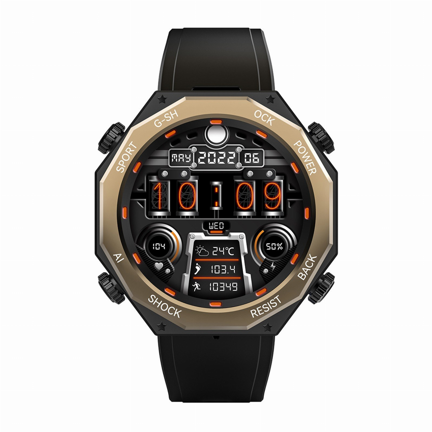 Discount code for 54% discount Rogbid Tank M1 Ultra Rugged Smart Watch 1 45-Inch 36 99 Inclusive of VAT at TOMTOP Technology Co Ltd
