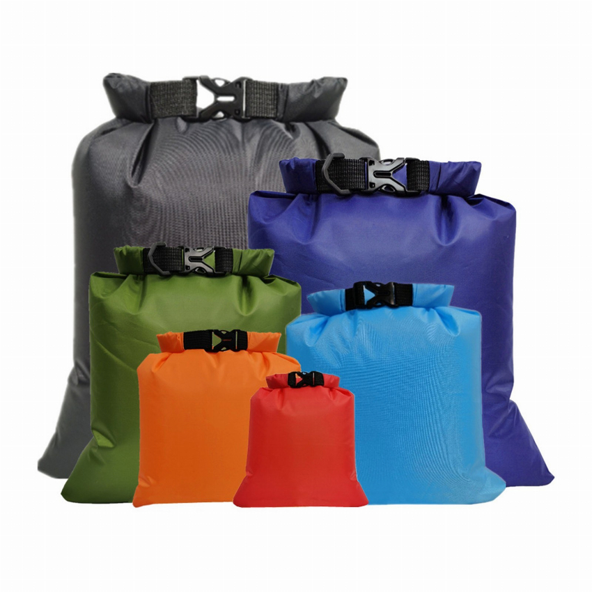 Discount code for 55% discount 6 PCS Outdoor Waterproof Bag Dry Sack for Drifting Boating Floating Kayaking Beach 14 99 Inclusive of VAT at TOMTOP Technology Co Ltd