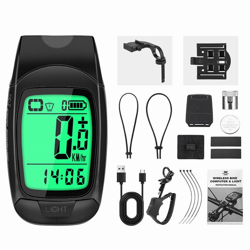 Discount code for 55% discount Full Screen Backlight Multifunctional Bike Cycling Speedometer 22 99 Inclusive of VAT at TOMTOP Technology Co Ltd