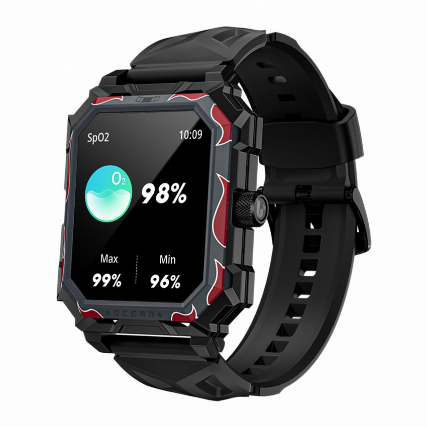 Discount code for 55% discount LOKMAT OCEAN MAX 1 96-Inch TFT LCD FullTouch Screen Fitness Tracker Sports Watch Smart Bracelet 36 99 Inclusive of VAT at TOMTOP Technology Co Ltd
