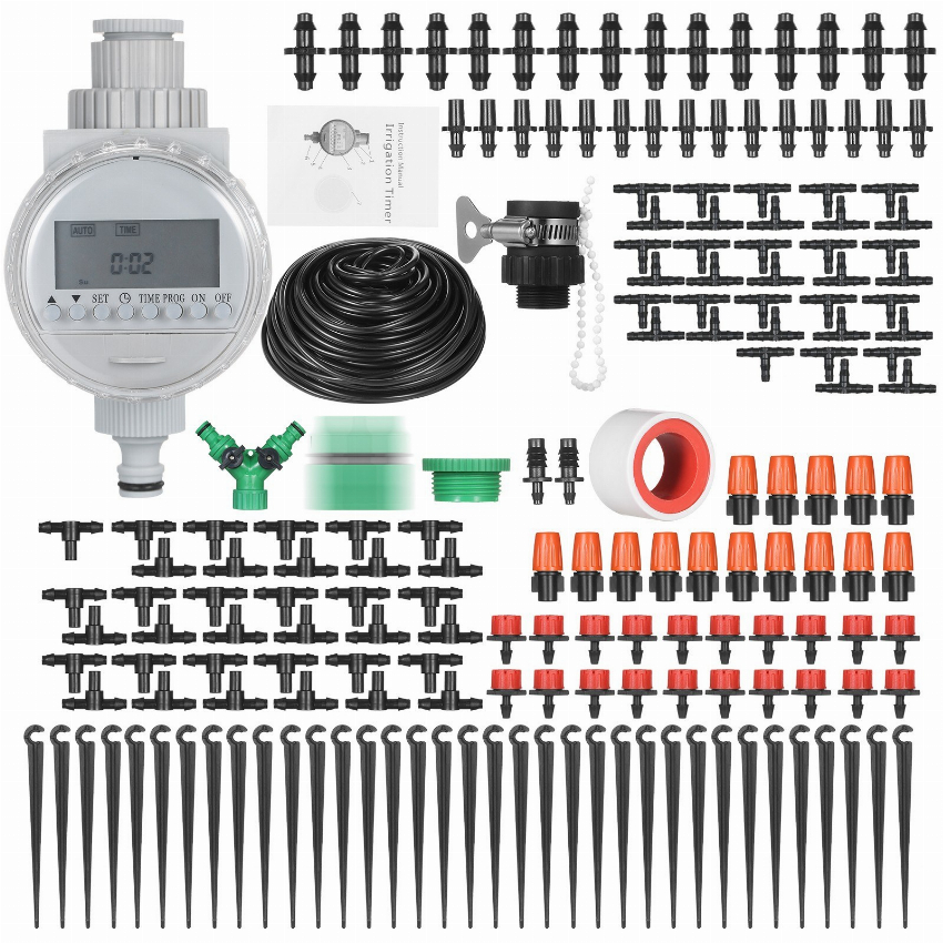 Discount code for 55% discount Plant Watering Drip Irrigation Kit 38 49 Inclusive of VAT at TOMTOP Technology Co Ltd
