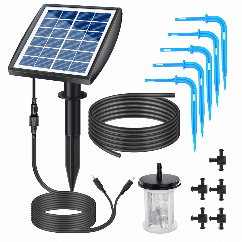Discount code for 55% discount Solar Irrigation Solar Auto Watering System 35 99 Inclusive of VAT at TOMTOP Technology Co Ltd