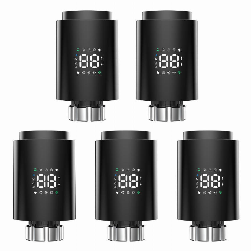 Discount code for 55% discount Thermostatic Radiator Valve Smart Radiator Valve- 5 Pack 99 99 Inclusive of VAT at TOMTOP Technology Co Ltd