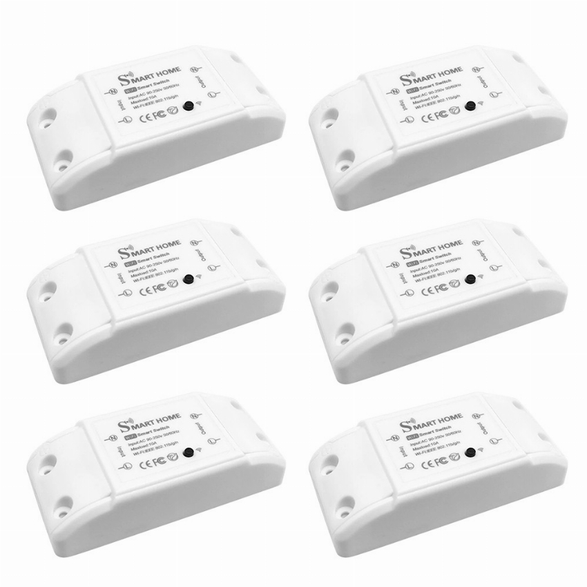 Discount code for 56% discount 6 Pcs Smart WiFi Light Switch 23 99 Inclusive of VAT at TOMTOP Technology Co Ltd