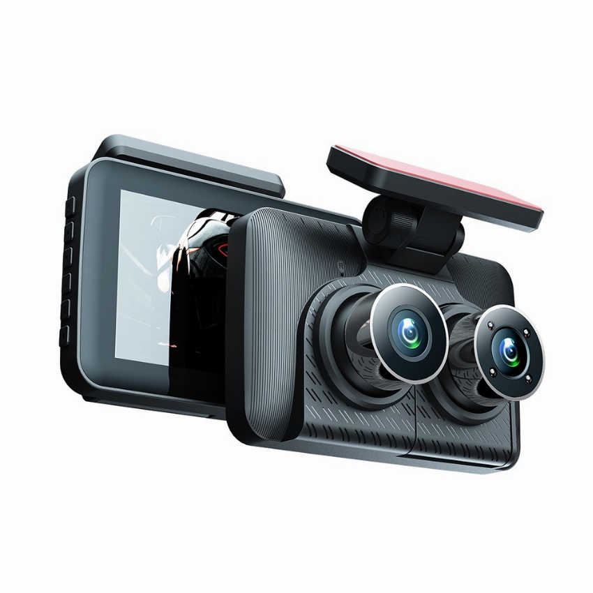 Discount code for 56% discount Dash Cam Front and Rear Inside 3 Cameras 1080 720 480P 4in 26 99 Inclusive of VAT at TOMTOP Technology Co Ltd
