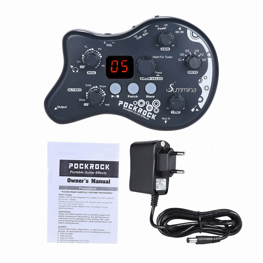 Discount code for 56% discount summina PockRock Portable Guitar 30 99 Inclusive of VAT at TOMTOP Technology Co Ltd