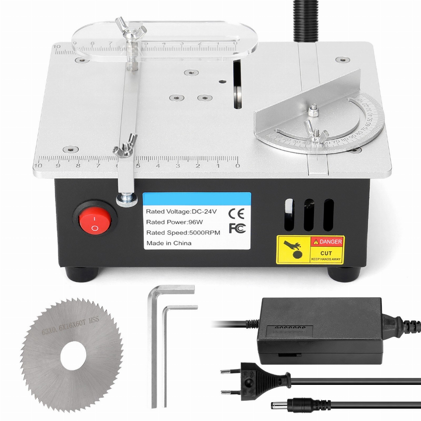 Discount code for 57% discount Mini Multifunctional Table Saw 45 99 Inclusive of VAT at TOMTOP Technology Co Ltd