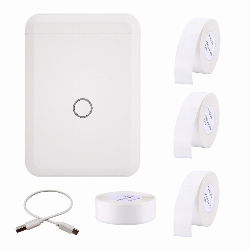 Discount code for 57% discount NIIMBOT D110 Label Maker Machine Mini Pocket Thermal Label Printer with 4 Label Roll 30 99 Inclusive of VAT at TOMTOP Technology Co Ltd