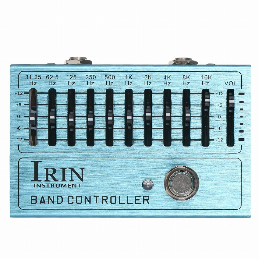 Discount code for 59% discount IRIN 10-Band EQ Guitar Effect Pedal 24 99 Inclusive of VAT at TOMTOP Technology Co Ltd