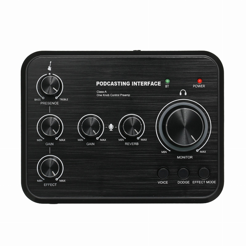 Discount code for 59% discount KX-S01 Professional Sound Card for Instrument Playing and Singing Rechargeable 59 99 Inclusive of VAT at TOMTOP Technology Co Ltd