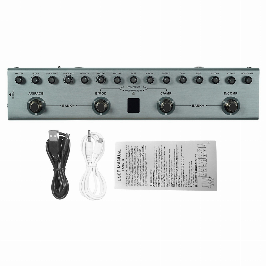 Discount code for 60% discount M-VAVE TANK-B Bass Multi Effects Pedal 59 99 at TOMTOP Technology Co Ltd