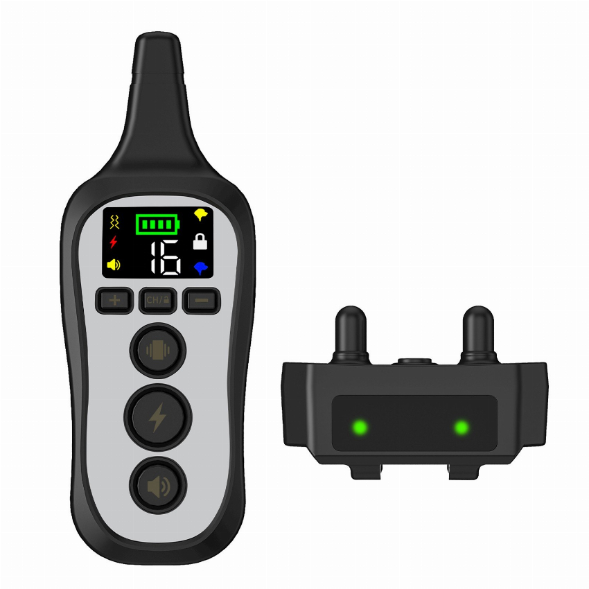 Discount code for 62% discount Electric Shock Dog Collar Remote Ultrasonic Control Dog Trainer 21 69 Inclusive of VAT at TOMTOP Technology Co Ltd