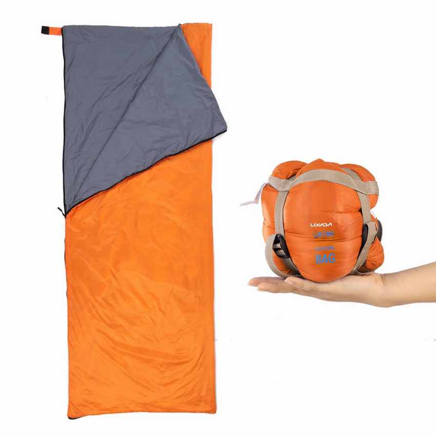 Discount code for 62% discount Lixada Outdoor Envelope Sleeping Bag 22 99 Inclusive of VAT at TOMTOP Technology Co Ltd