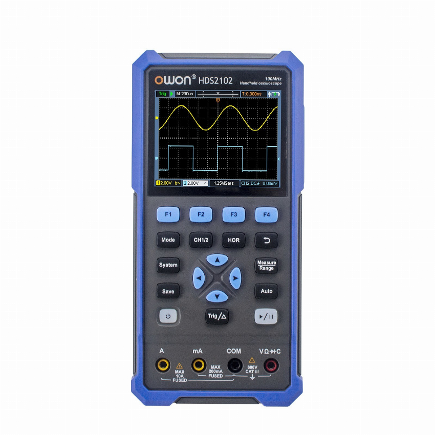Discount code for 62% discount OWON HDS2102 Handheld Digital Oscilloscope Multimeter 159 99 Inclusive of VAT at TOMTOP Technology Co Ltd
