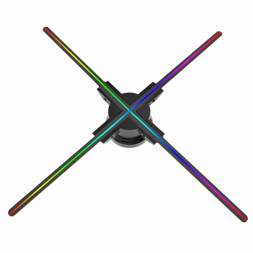 Discount code for 63% discount F60 3D Hologram Projector Advertising Display Fan 169 99 Inclusive of VAT at TOMTOP Technology Co Ltd