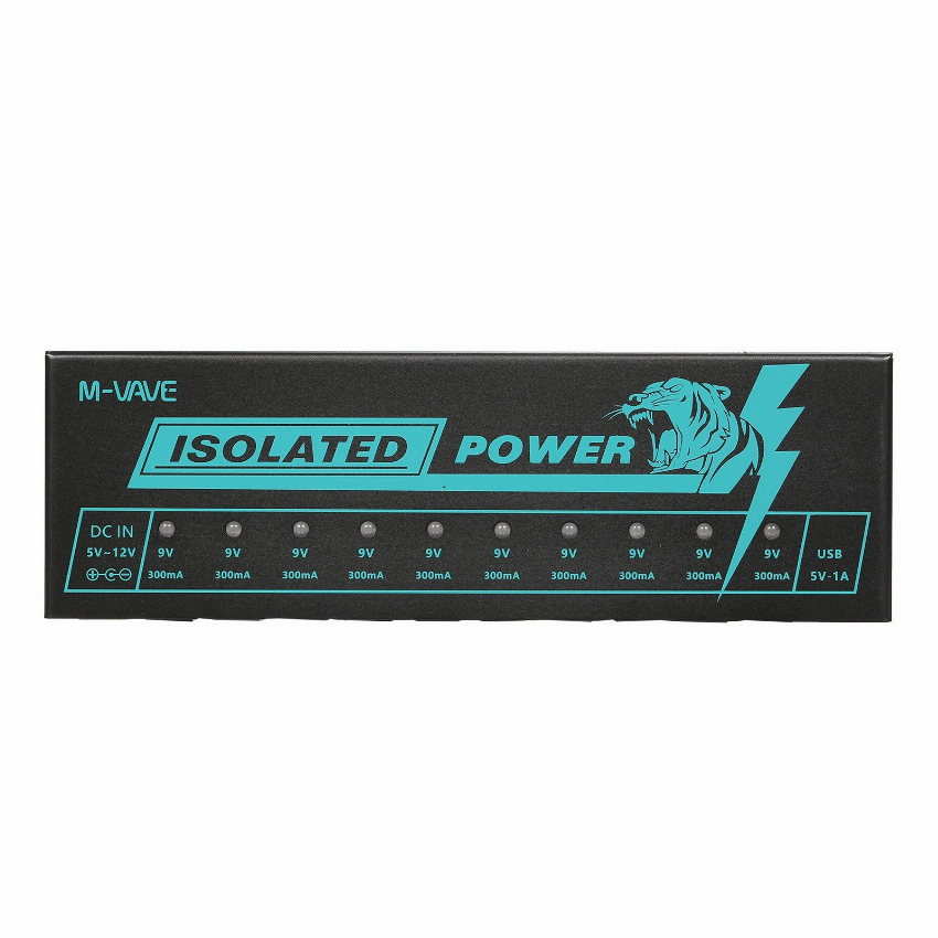 Discount code for 63% discount M-VAVE Guitar Pedal Power Guitar Effector 39 99 Inclusive of VAT at TOMTOP Technology Co Ltd