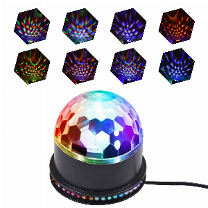 Discount code for 64% discount Mini Disco Light Colors Stage Light Disco Ball Lamp 12 89 Inclusive of VAT at TOMTOP Technology Co Ltd