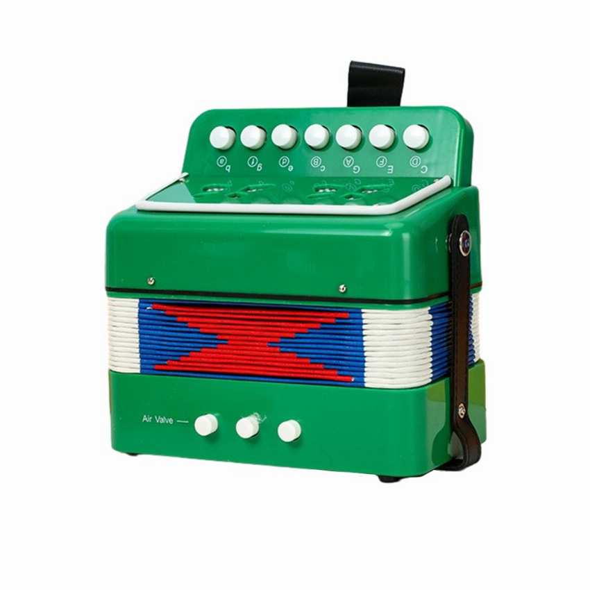 Discount code for 67% discount Mini 7-key 2-bass Accordion ABS Material Musical Instrument 25 99 Inclusive of VAT at TOMTOP Technology Co Ltd