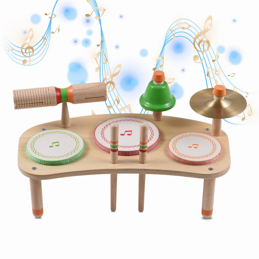 Discount code for 68% discount Drum Set 7-in-1 Desktop Drum Portable 26 99 Inclusive of VAT at TOMTOP Technology Co Ltd