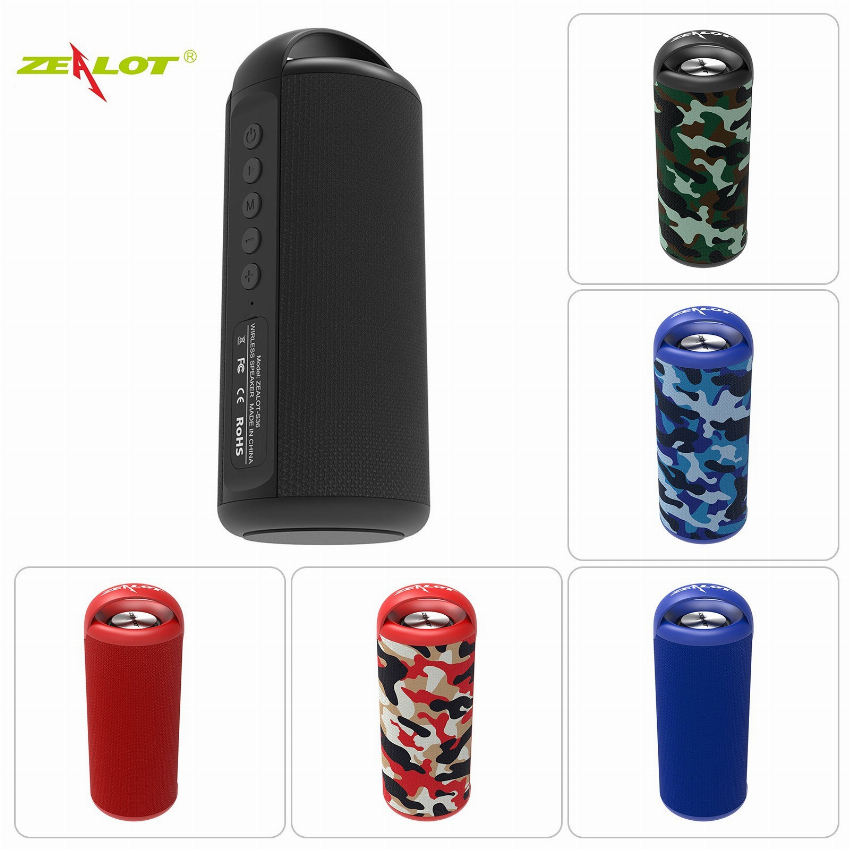 Discount code for 70% discount ZEALOT S36 Wireless BT Speaker 21 99 Inclusive of VAT at TOMTOP Technology Co Ltd