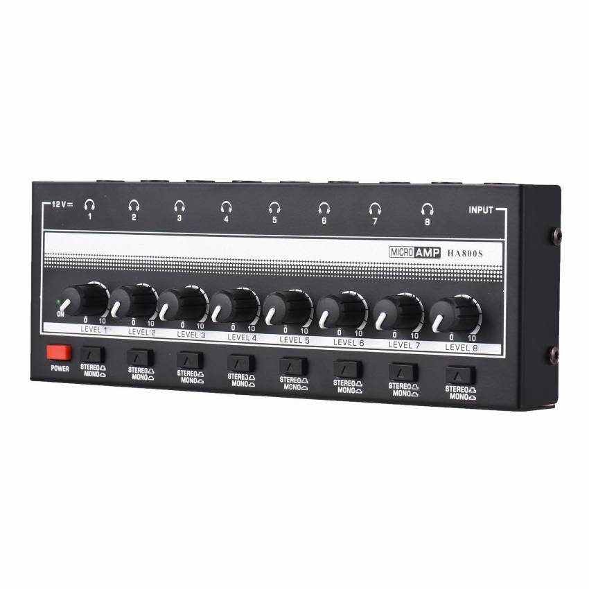 Discount code for 70% discount HA800S Headphone Amplifier 8 Channels 24 99 Inclusive of VAT at TOMTOP Technology Co Ltd