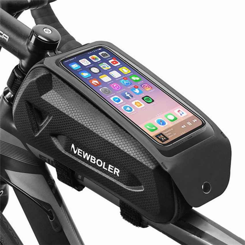 Discount code for Bike Phone Front Frame Bag Waterproof Touchscreen Phone Holder 23 99 Inclusive of VAT at TOMTOP Technology Co Ltd