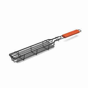 Discount code for Camping BBQ Grilling Basket Wood Handle Roasting Meat Accessories 9 99 Inclusive of VAT at TOMTOP Technology Co Ltd