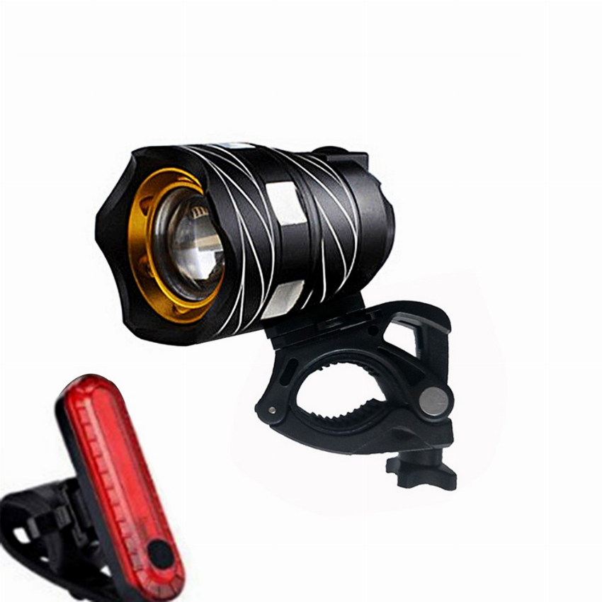Discount code for Clearance Sale 50% discount Bicycle Front Light Bike B Rechargeable 10 19 Inclusive of VAT at TOMTOP Technology Co Ltd