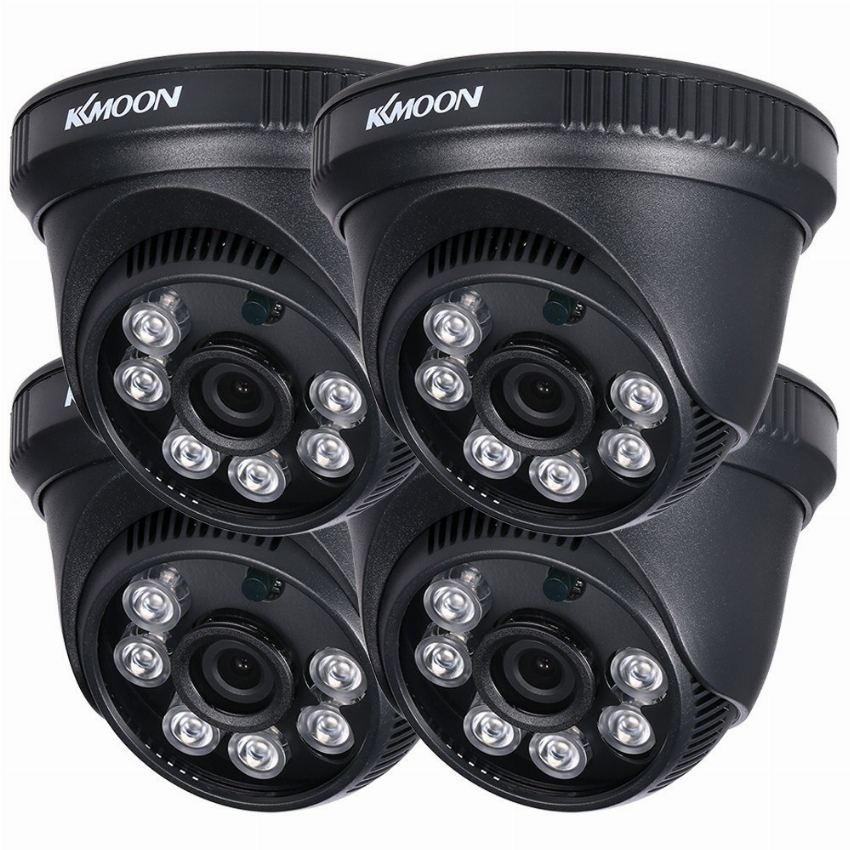 Discount code for Clearance Sale 69% discount KKmoon 4 720P AHD Dome IR TV Camera 4 60ft Surveillance Cable Support IR-CUT Night Vision 55 99 Inclusive of VAT at TOMTOP Technology Co Ltd