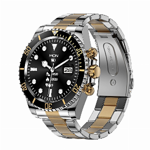 Discount code for Clearance Sale 75% discount AW12 Smart Watch Stainless Steel Men s Business Watch 21 99 Inclusive o f VAT at TOMTOP Technology Co Ltd