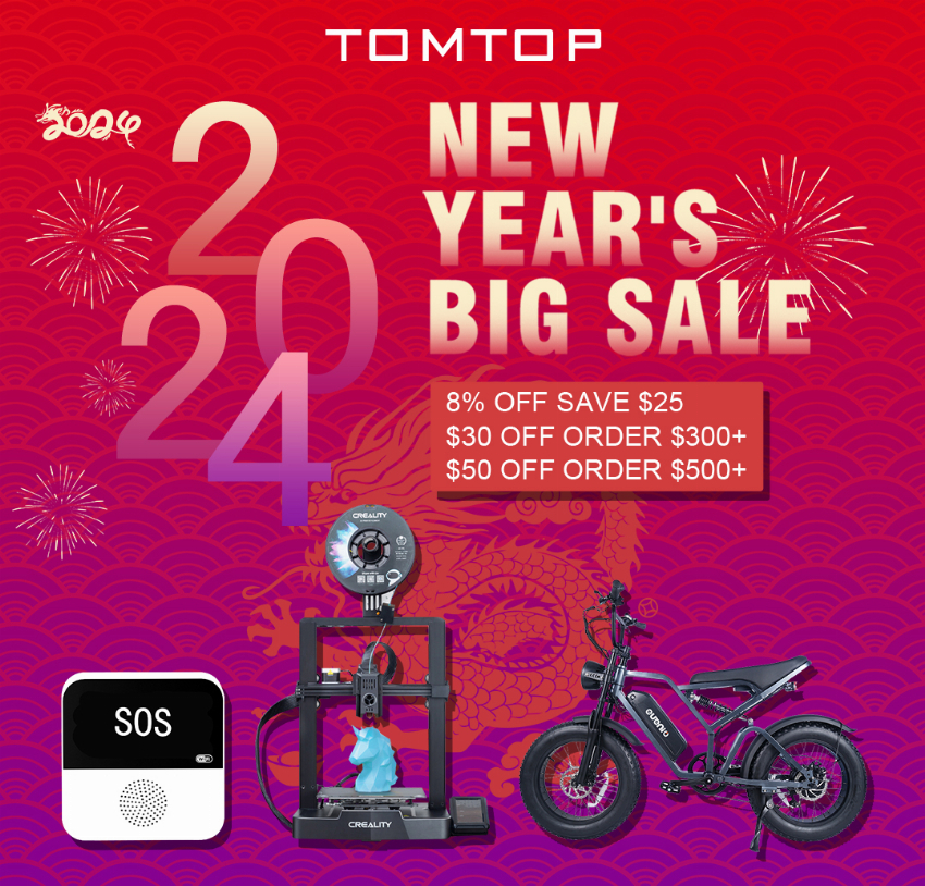Discount code for 50 OFF for Orders 500 at TOMTOP Technology Co Ltd