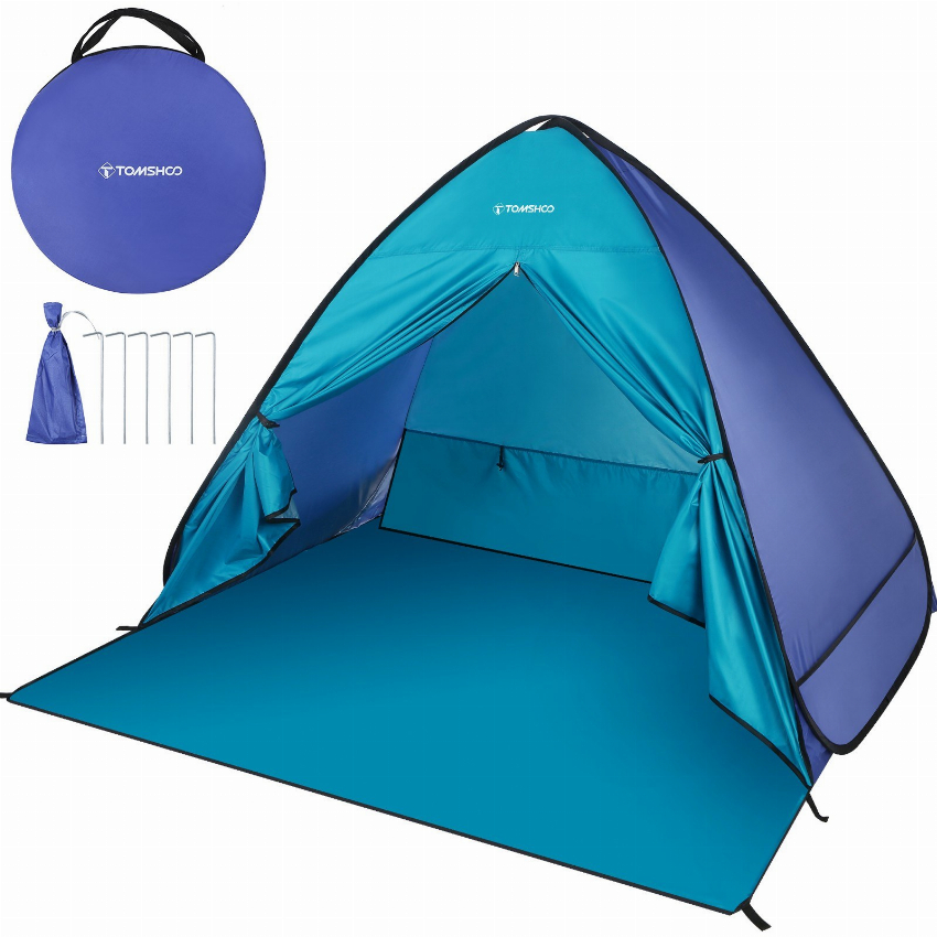 Discount code for Clearance Sale 66% discount TOMSHOO Beach Tent Instant Pop Up 19 73 at TOMTOP Technology Co Ltd