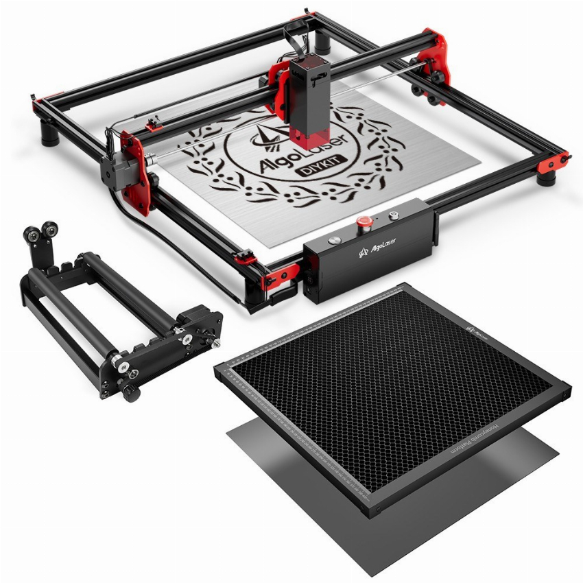 Discount code for Warehouse 36% discount Algolaser DIY Kit 5W Laser Engraver 400x400mm Honeycomb Working Table Y-axis Rotary Roller 239 at TOMTOP Technology Co Ltd